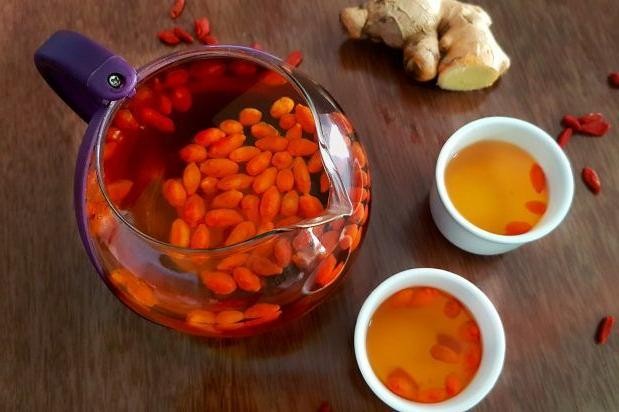 Goji Berry and Ginger Detox Tea