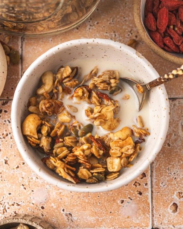 Goji Berry and Honey Glazed Nuts