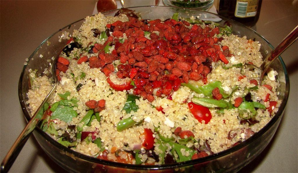 Goji Berry and Quinoa Salad