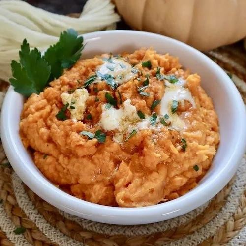 Goji Berry and Sweet Potato Mash