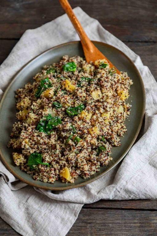 Golden Beet and Quinoa Salad with Lemon Dressing