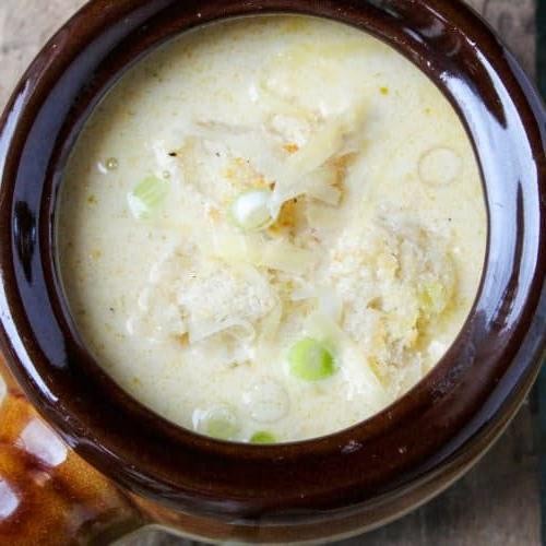 Golden Dubliner Cheese and Beer Soup