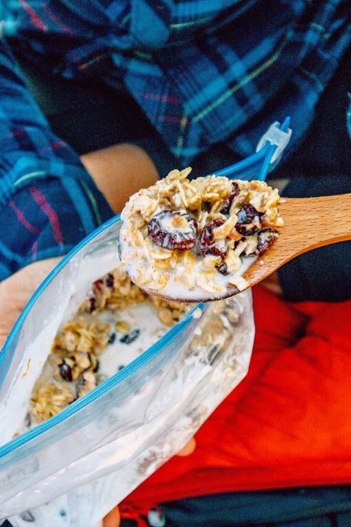 Granola with Powdered Milk