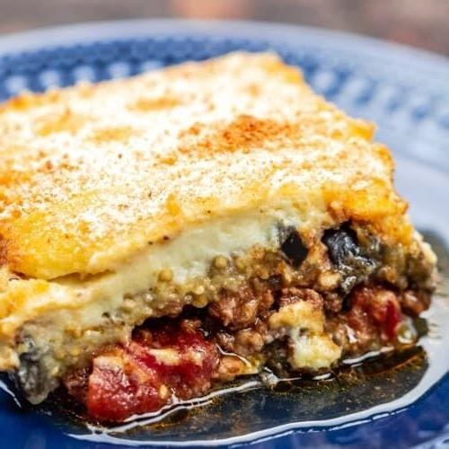 Greek Lamb and Eggplant Moussaka