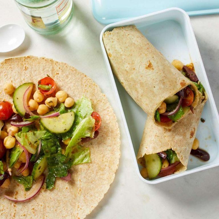Greek Salad Wrap