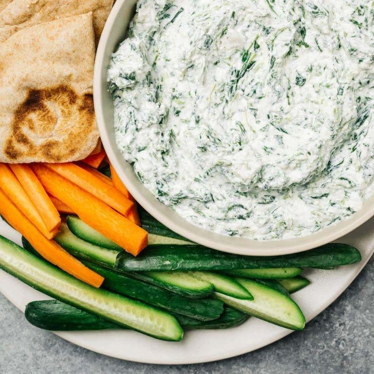 Greek Yogurt Spinach Dip