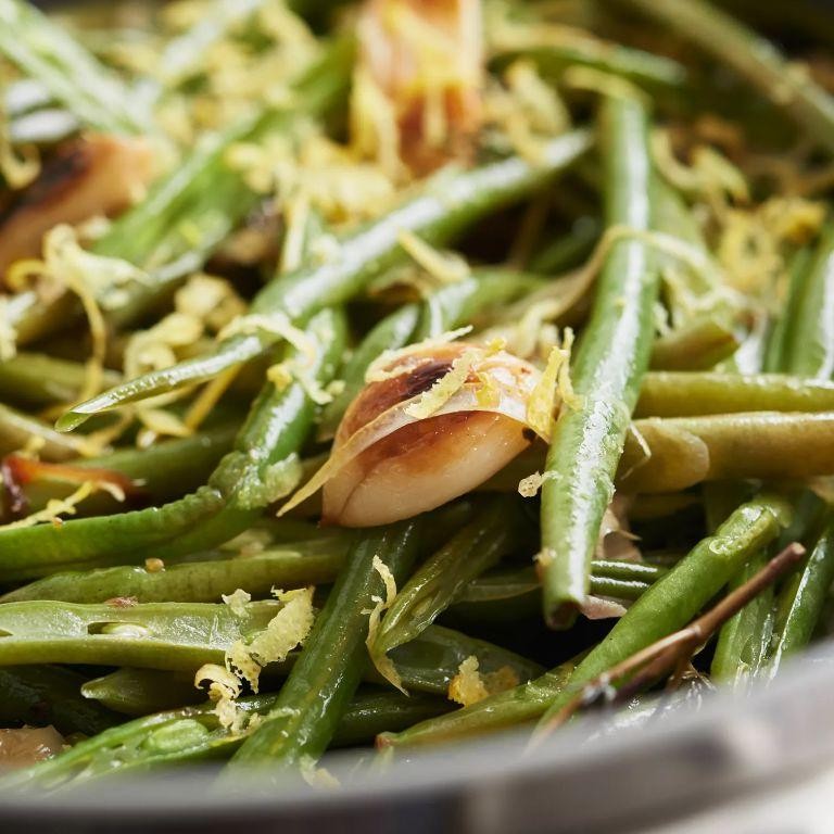 Green Beans with Lemon Zest and Thyme