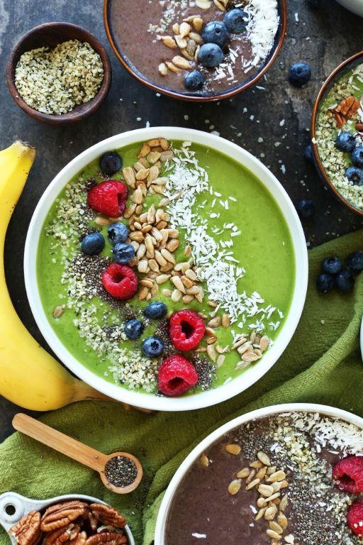Green Smoothie Chia Bowl