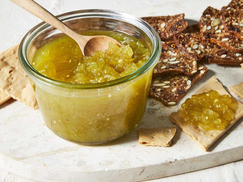 Green Tomato and Ginger Preserve