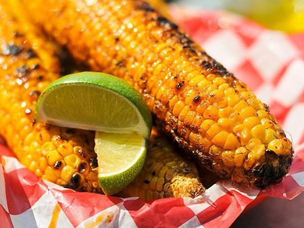 Grilled Corn on the Cob with Chili Lime Butter