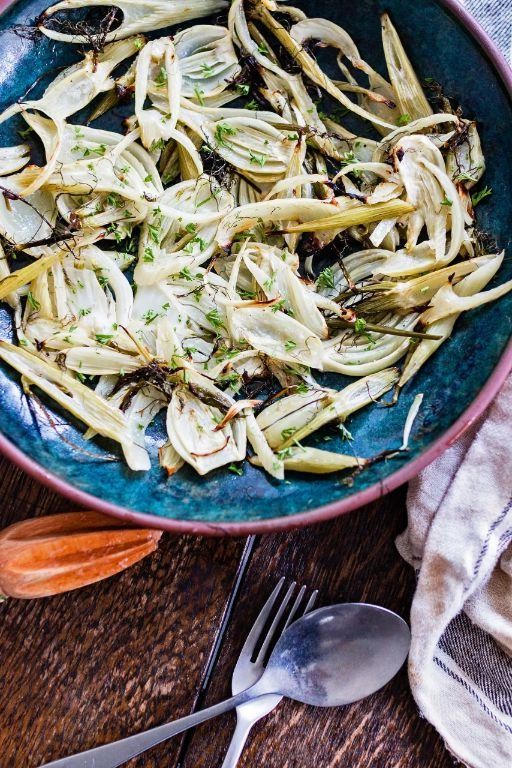 Grilled Fennel with Lemon Vinaigrette