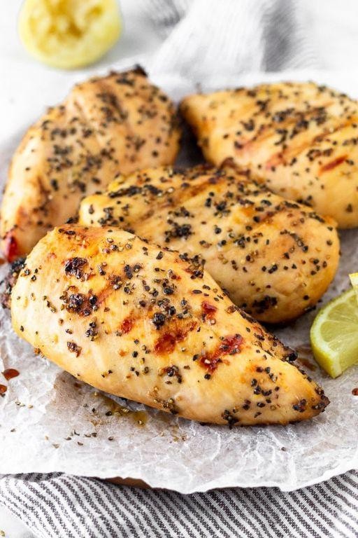 Grilled Lemon Pepper Chicken