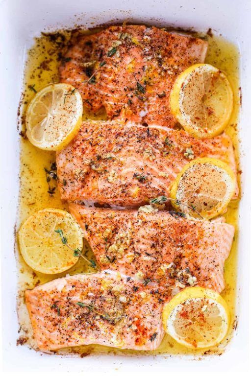 Grilled Lemon Thyme Salmon
