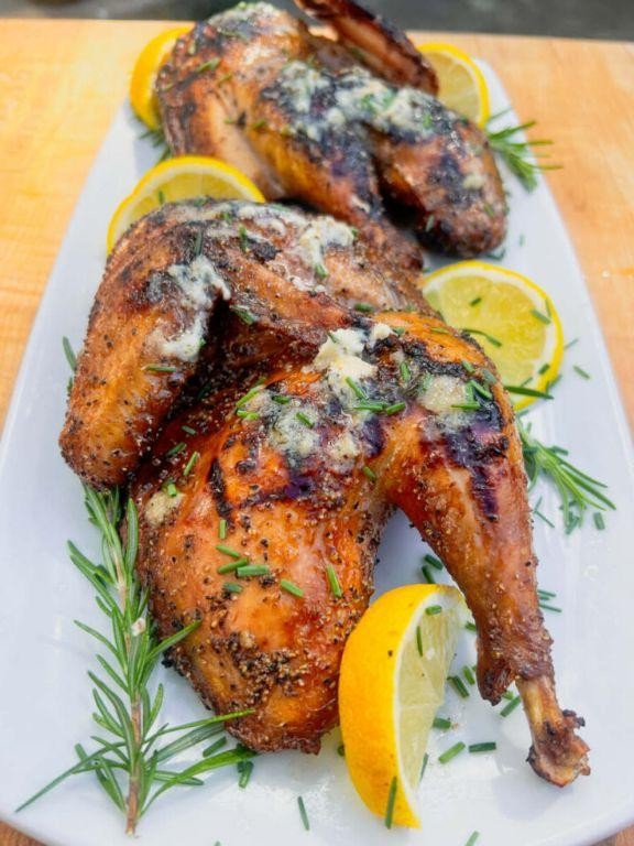 Grilled Pheasant with Citrus Marinade