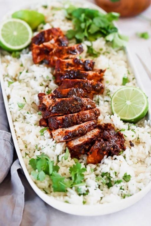 Grilled Pork Tenderloin with Mexican Spice Rub