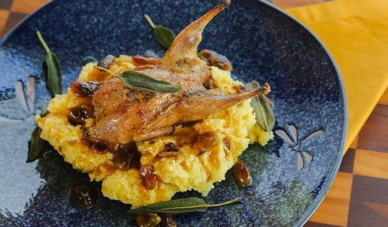 Grilled Quail with Sage and Brown Butter