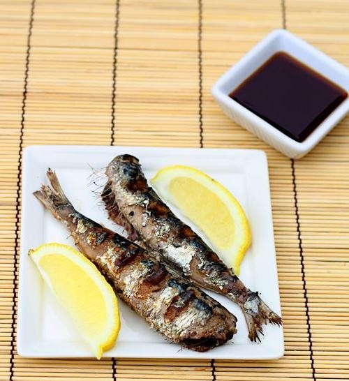 Grilled Sardines with Salt (Shioyaki)