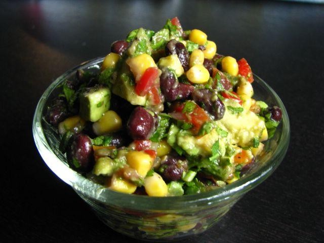 Grilled Tilapia with Black Bean Corn Salad