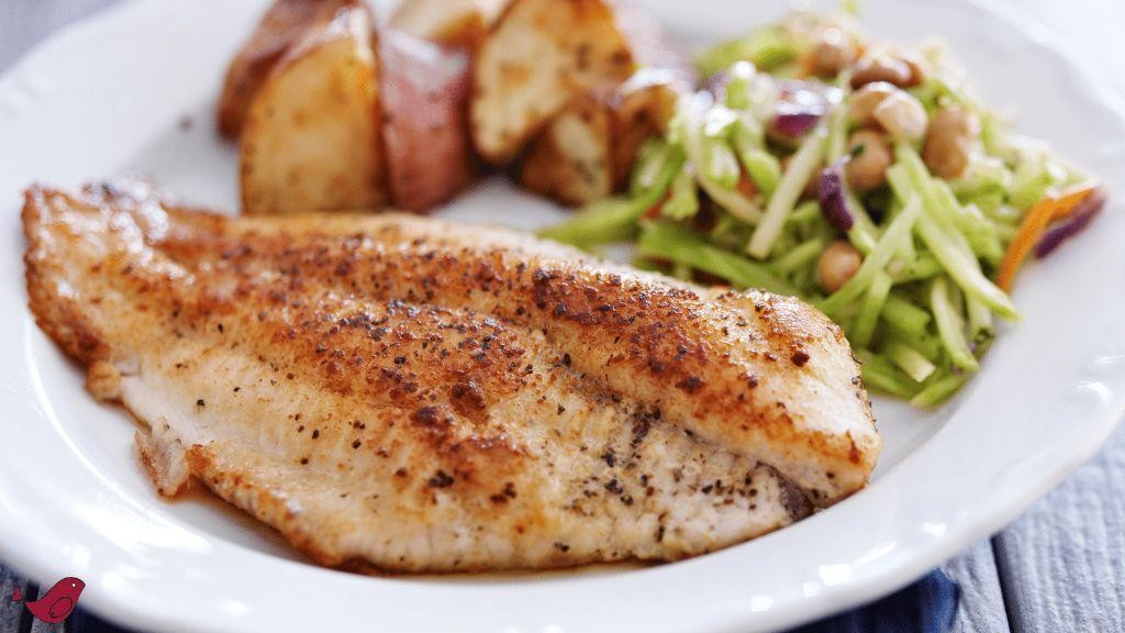 Grilled Tilapia with Honey Mustard Glaze