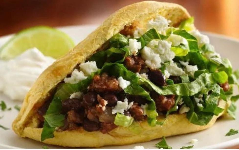 Grilled Veggie Gorditas