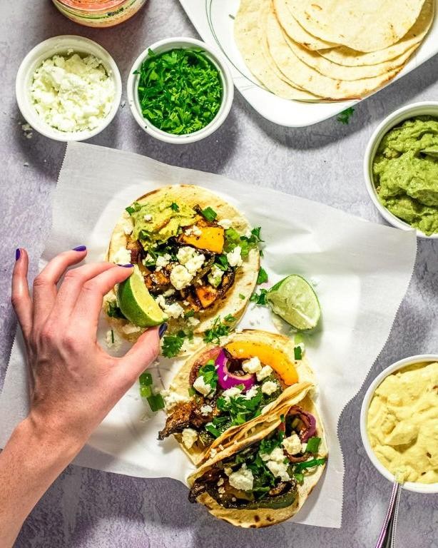 Grilled Veggie Street Tacos
