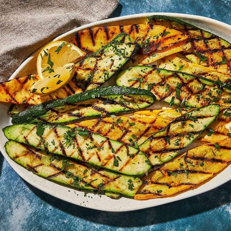 Grilled Zucchini and Squash Medley