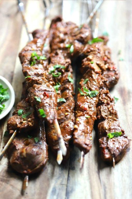 Ground Beef and Liver Kebabs