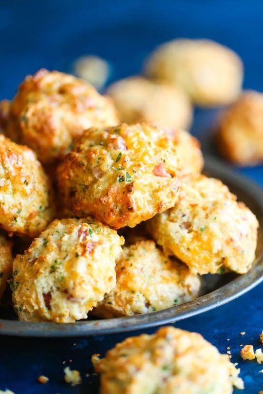 Ground Ham and Cheddar Biscuits