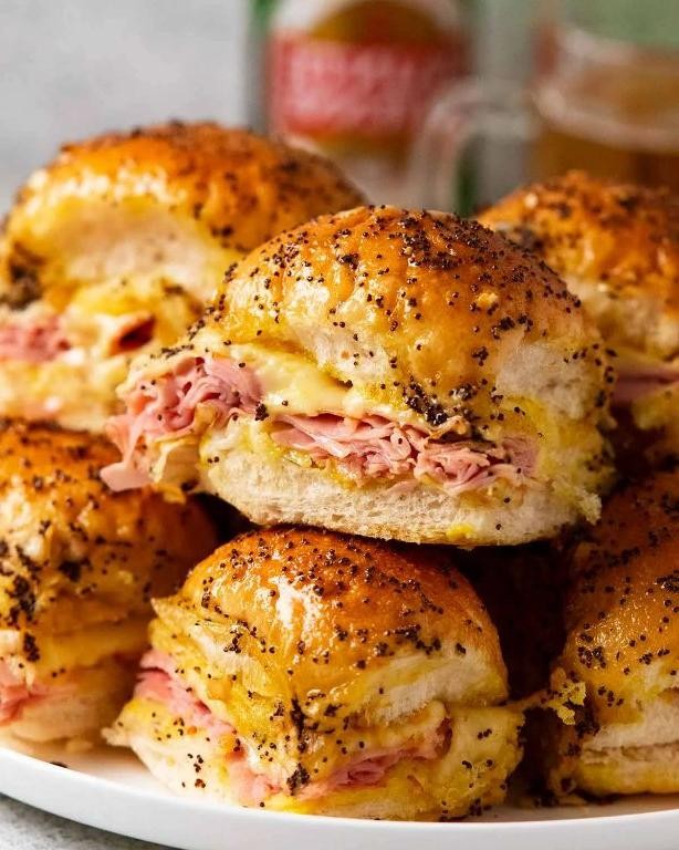 Ground Ham and Cheese Sliders
