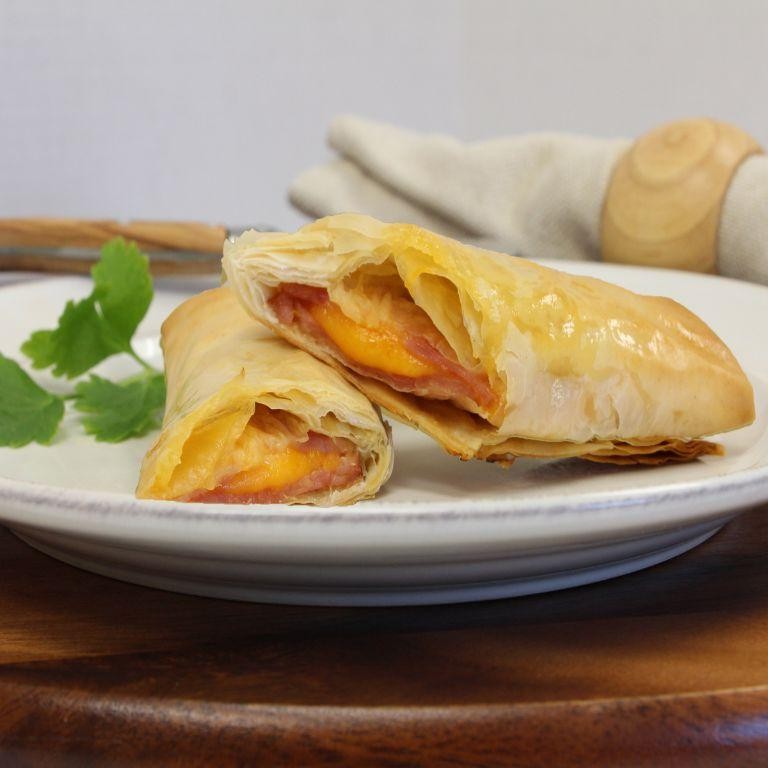 Ham and Cheese Filo Pasty