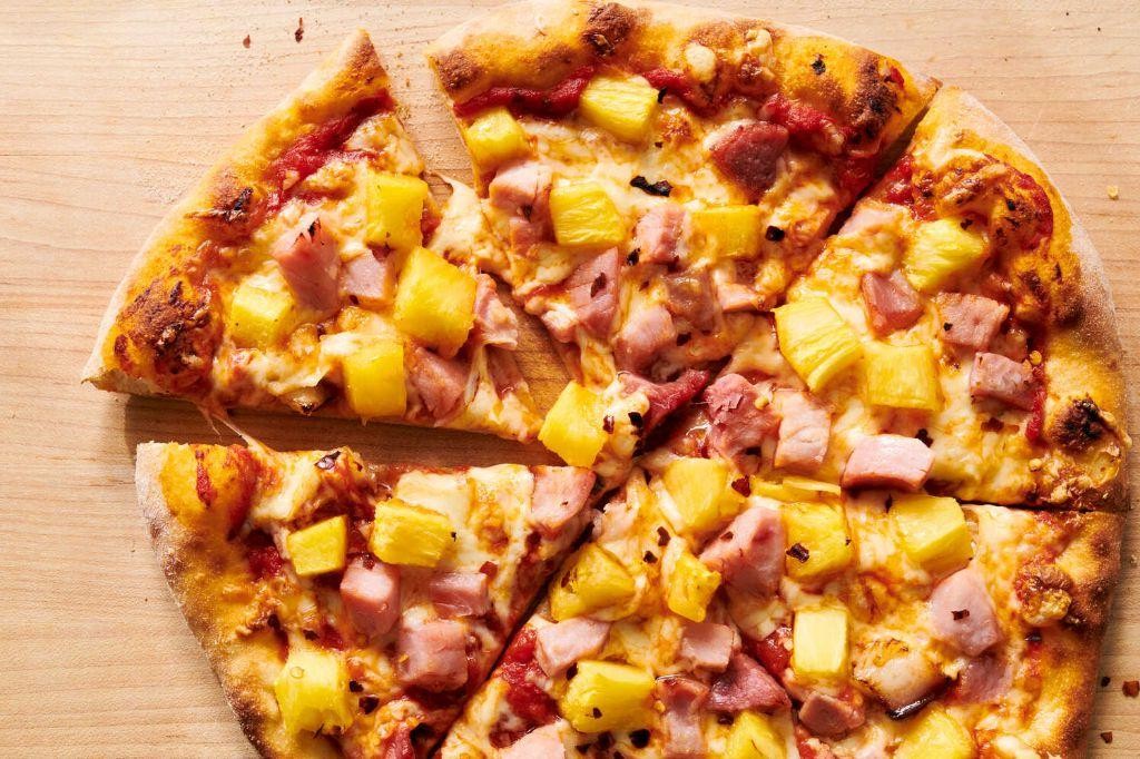 Ham and Pineapple Pizza