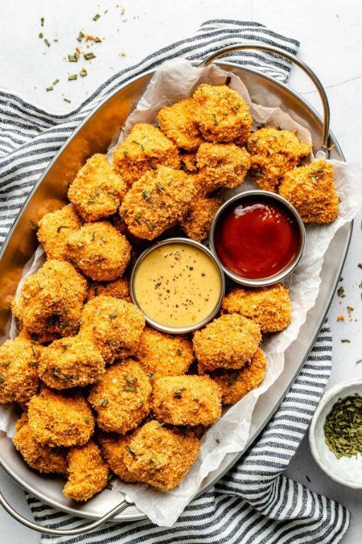 Healthy Baked Chicken Nuggets