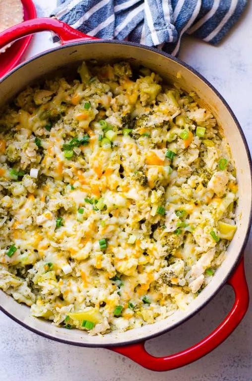 Healthy Baked Chicken and Rice