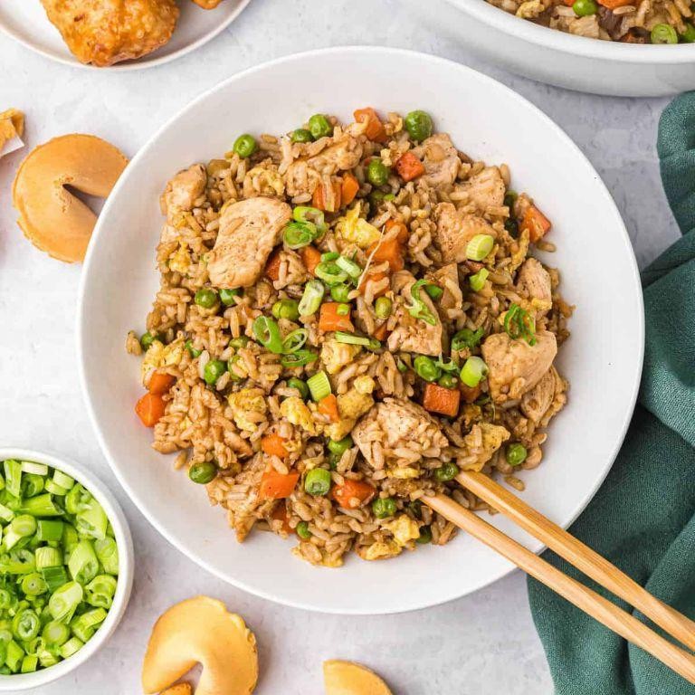 Healthy Blackstone Chicken and Rice Bowl