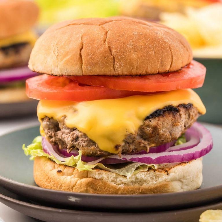 Healthy Blackstone Turkey Burgers