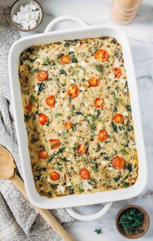 Healthy Cabbage and Quinoa Casserole