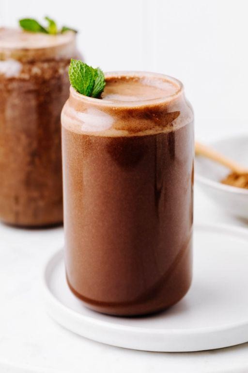 Healthy Carob Powder Smoothie