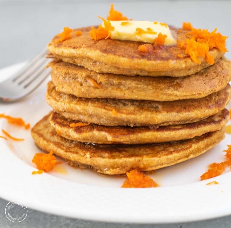 Healthy Carrot Pancakes