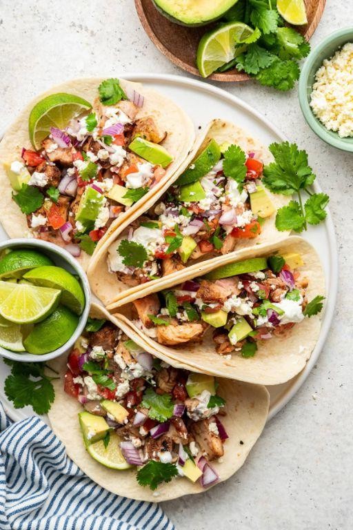 Healthy Chicken Breast Tacos