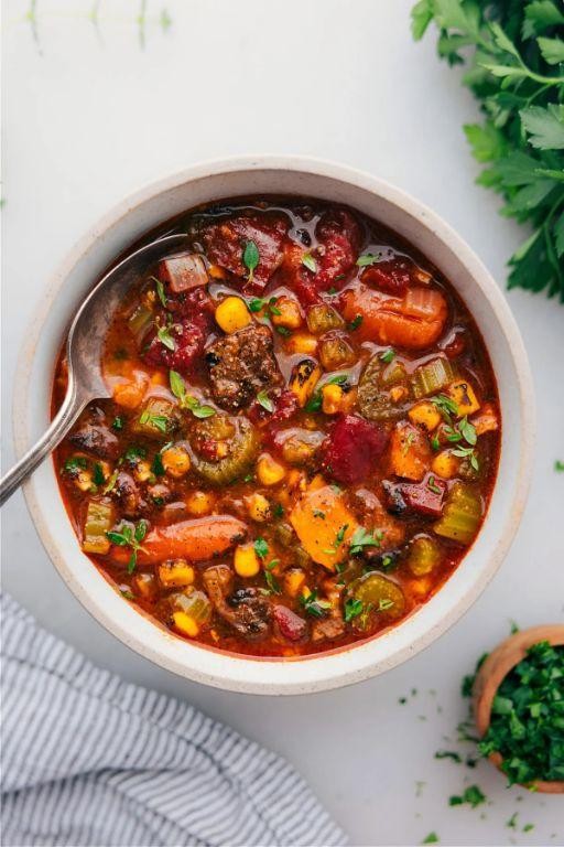 Healthy Crockpot Sweet Potato Stew