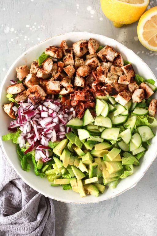 Healthy Diced Chicken Salad