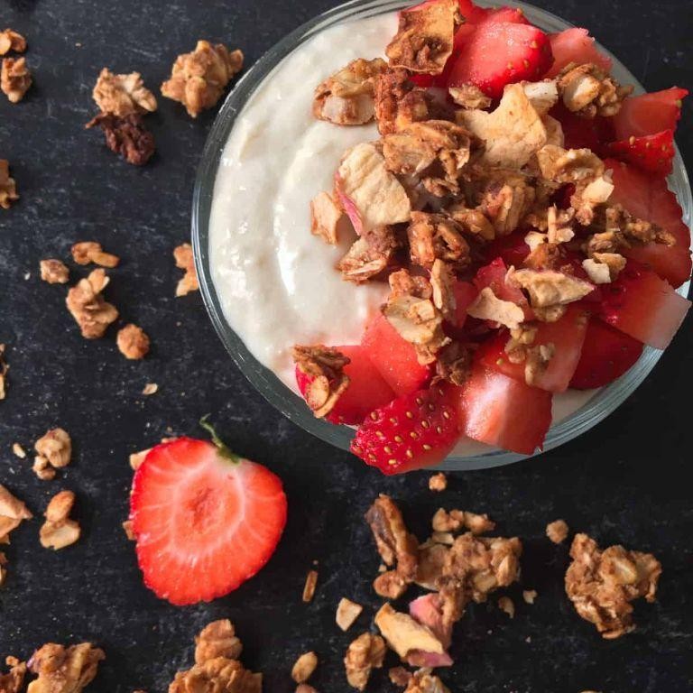 Healthy Instant Pot Almond Milk Yogurt