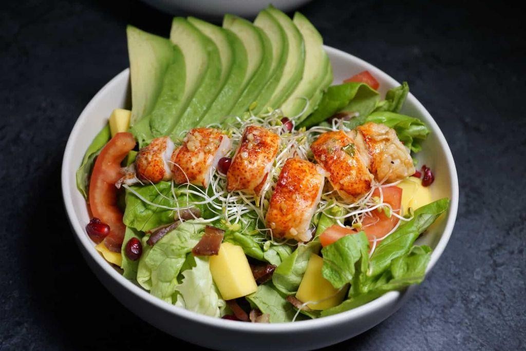 Healthy Lobster Salad with Avocado