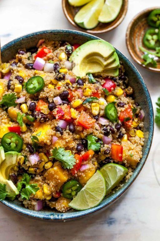 Healthy Mango Quinoa Salad