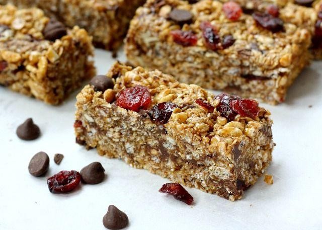 Healthy Molasses Granola Bars