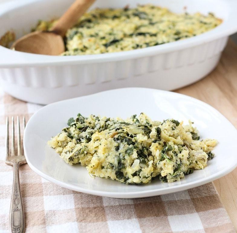Healthy Spinach and Quinoa Casserole