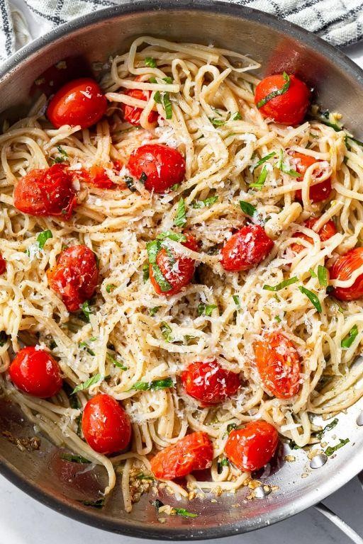 Hearts of Palm Pasta with Garlic and Olive Oil