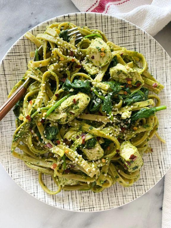 Hemp Heart Pesto Pasta
