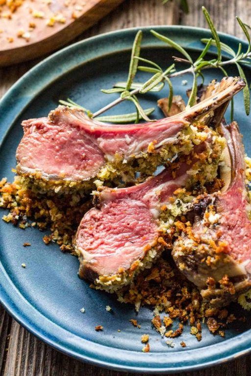 Herb Crusted Lamb Loin Chops