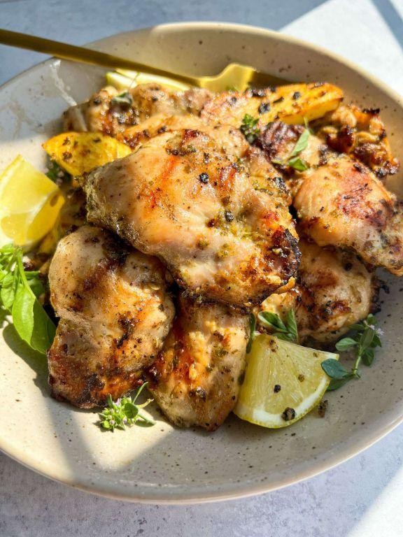 Herb Marinated Chislick with Rosemary